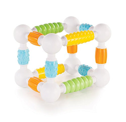 Guidecraft Grippies Builders - 30 Piece Set: Soft Grip Magnetic Building Set, Educational STEM Construction Toy for Toddlers - style: Builders - 30 pc. set
