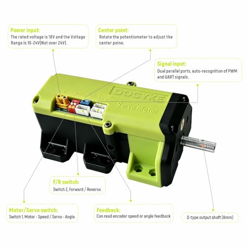 High Torque RC Servo (550kg) - size: 550kg
