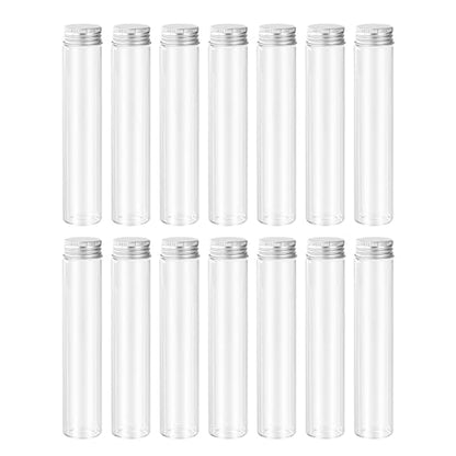 80ml Glass vials 14pcs,With aluminum screw cap14pcs Clear Glass Bottles - style: 80ml 14pcs
