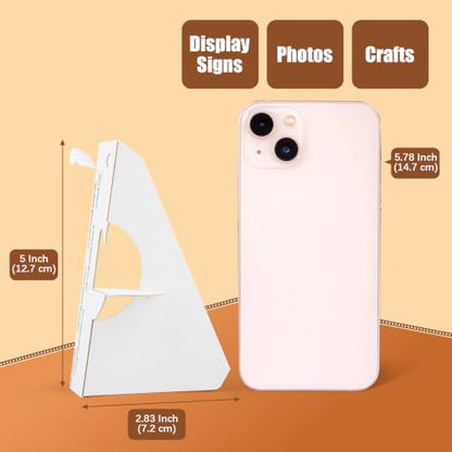 Lineco Self Stick Easel Backs 5 in. White Pack of 25 - color: White, size: 5"