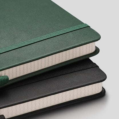 AHGXG Graph Paper Notebook, 384 Pages, 120GSM, A5 (5.7'' × 8.3'') - color: Blackgreen, size: A5