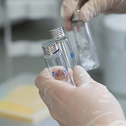 ALWSCI 20ml Borosilicate Clear Glass Screw Top Headspace Vial, 100 Pcs - size: 20ml 22.5*75 mm