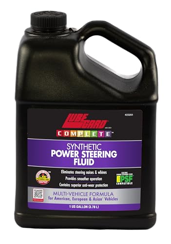 Lubegard 23201 Complete Synthetic Power Steering Fluid, 1 Gallon - size: 1 Gallon