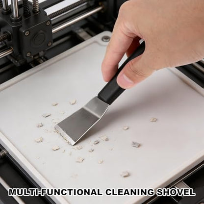 3pcs 3D Printer Tool Scraper Kit, Premium Professional Cleaning Spatula Kit Practical 3D Printing Accessories Suitable for Model Stripping