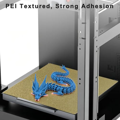Double Sided Textured PEI Build Plate for Adventurer 5M 235x235mm Spring Steel Sheet Hot Bed Replacement - color: Double side PEI, size: 235mm Adventurer 5M
