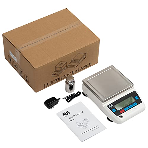 FLB Lab Scale Digital Precision Balance with DWT Unit 2000g x 0.01g - size: 2000gx0.01 (BATTERY NOT INCLUDED)