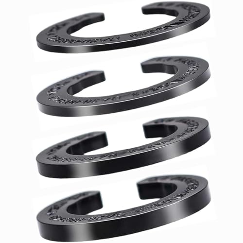 4PCS Upgraded DA99-04158A Hinge Shim Refrigerator Door Height Adjustment Kits,Replacement Parts for Samsung Refrigerator 3282540,DA60-00314C,PS6448337,AP5668209,4 Different Thickness (4) - size: 4
