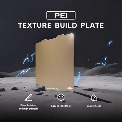 Double Sided PEI Build Plate for Ender 3/ Ender 3 V3 KE/Emder 3 V3 SE/ K1/ K1C 3D Printer, 235x235mm Texture PEI Build Plate +Smooth PEI Sheet 3D Printer Flexible Spring Steel Removable Platform - size: 235x235mm for Creality, style: Texture PEI Plate +Sm
