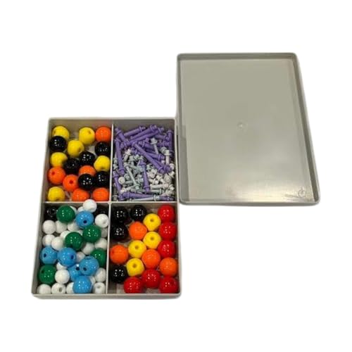 1864 Molecular Model Student Kit – 154-Piece Chemistry and Biology Set with 74 Atoms and 80 Bonds – STEM Learning Tool for Classroom, Homeschool, and Science Education
