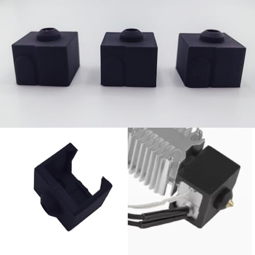 6Pcs Ender 3 V3 SE Silicone Sock, Ender 3 v3 se Silicone Cover, Ender 3 v3 se Hotend Sock Compatible with Creality Ender 3 V3 SE Hotend 3D Printer Silicone Sock, - style: 6Pcs Ender 3 V3 SE Silicone Sock
