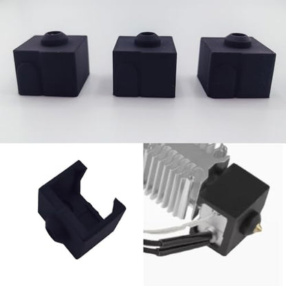 6Pcs Ender 3 V3 SE Silicone Sock, Ender 3 v3 se Silicone Cover, Ender 3 v3 se Hotend Sock Compatible with Creality Ender 3 V3 SE Hotend 3D Printer Silicone Sock, - style: 6Pcs Ender 3 V3 SE Silicone Sock