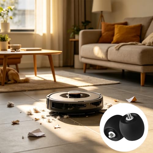 2Pcs Robot Vacuum Replacement Front Wheel Part Accessories
