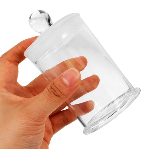 Glass Specimen Bottle Transparent Reagent Sample Vial with Stopper