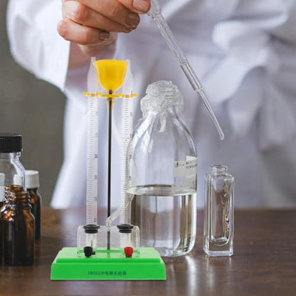 Toyvian Water Electrolysis Apparatus for Lab Educational Use Oxygen Production Electrolysis Machine Chemistry Lab Equipment 11.61X5.82X3.54In
