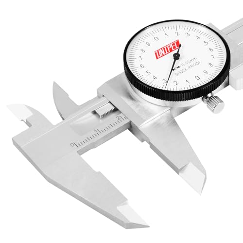 150mm Dial Caliper, Stainless Steel Metric Measuring Tool - size: 0-150mm