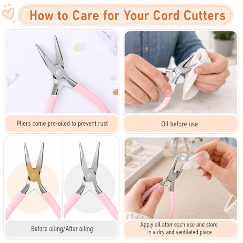 5 Inch Mini Needle Nose Plier Mini Pliers Jewelry Pliers for Jewelry Making, Comfort Grip Handle Craft Plier for Electronics Repair Supplies Wire Beading Hobby