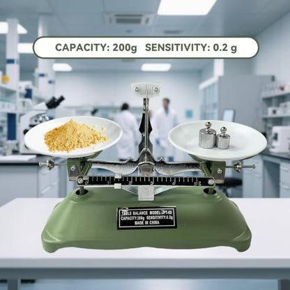 TADA 200g/0.2g Mechanical Balance Scale for Classroom Teaching Tool