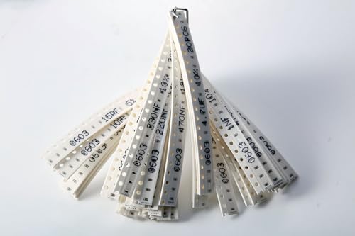 Chanzon 0603 SMD Capacitor Kit 720pcs 1pF-10uF 6.3V-50V