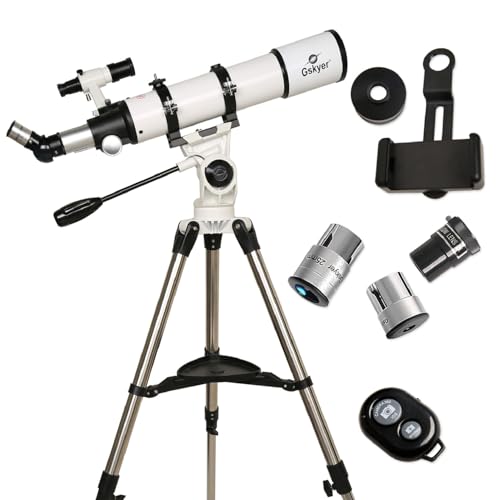 Gskyer Telescope 600x90mm AZ Astronomical Refractor Telescope for Adults - color: White