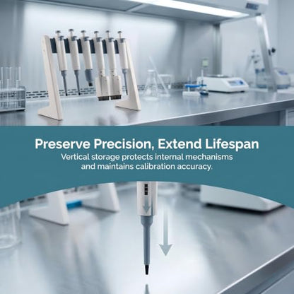 Linear Pipette Stand, Micropipette Holder