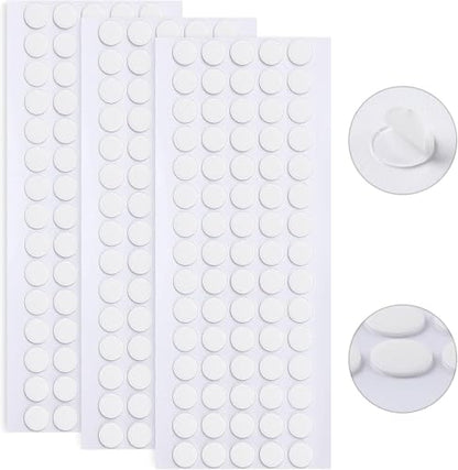 JANYUN 1000 Pcs Sticky Dots,10 mm Round Putty Clear Double Sided Tape - size: 10mm