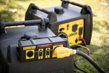 Champion Power Equipment 50-Amp ParaLINK Parallel Kit for Linking Two 2500-Watt or Higher Inverter Generators, RV Ready - size: 2500 or Larger Watts 50A