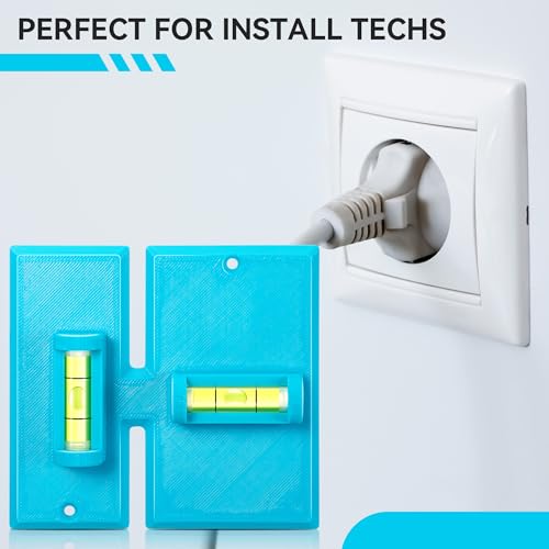 Labor Saving Devices for Old Work Box, Outlet Template,1 Pack,Blue - color: Blue