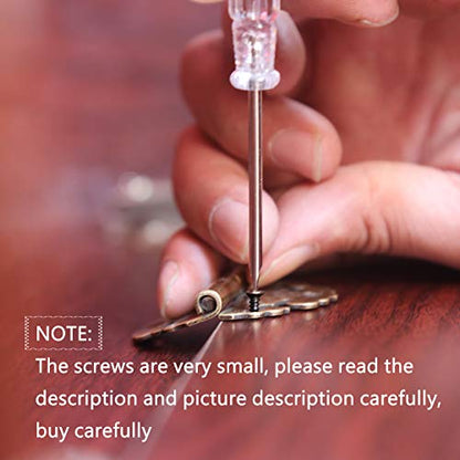 newlng 1200pcs Small Screws 2& 2.5 * 6/8/10mm Phillips Flat Head Cross Self Tapping Tiny Screw Cabinet Electronic Accessories Screw Multifunctional DIY Micro Woodworking Screws Set Bronze - color: Bronze Box