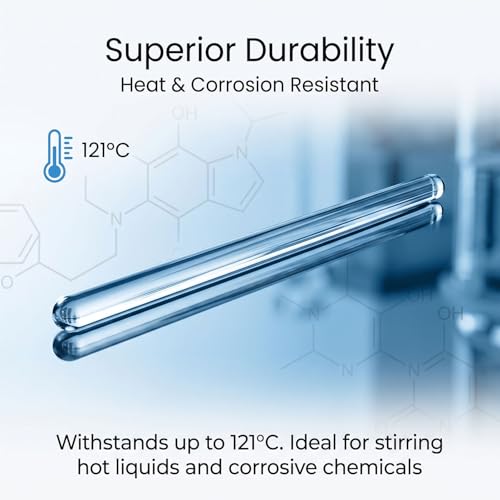 20 Pcs High Temp Glass Stirring Rods,Smooth Stir Sticks for Lab