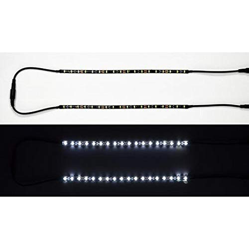 Gun Storage Solutions Gun Safe Light Kits - (6) 12 Inch LED Light Strands + Motion Sensor + Manual Switch + Battery Pack + AC Plug in Adaptor - style: Hook and Loop