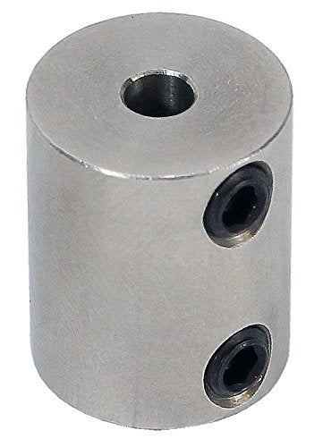3/8 inch to 4mm Stainless Steel Set Screw Shaft Coupler