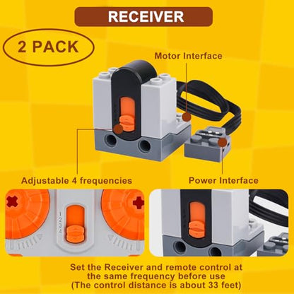 40pcs Power Function Motor Set - Unleash Your Creativity