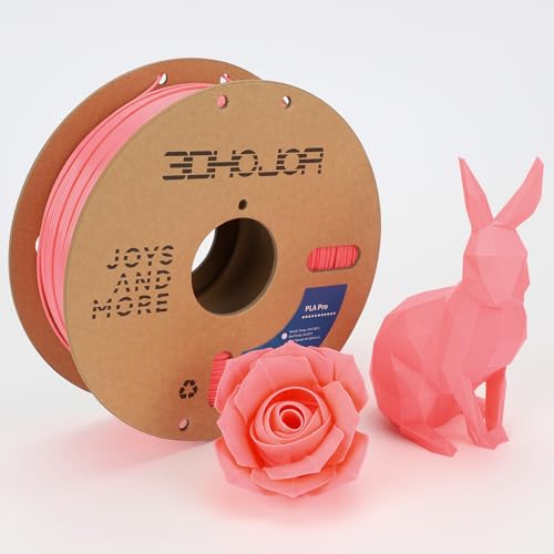 3DHoJor PLA+ 3D Printer Filament Pink,1KG - color: Pink