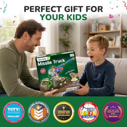 Smartivity DIY Military Vehicle Truck Toy for Kids 8-14 Years - style: Military Truck
