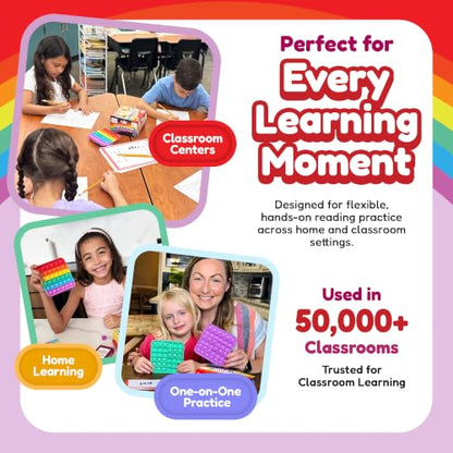 The Fidget Game Ultimate Reading Bundle - Flashcards and Pop Fidget Toys