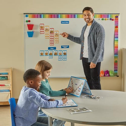 hand2mind Desktop Magnetic Sound Wall Boards, Set of 6, Ages 5+