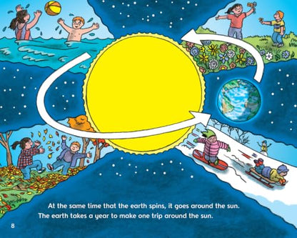 Sunshine Makes the Seasons: A Hands-On STEM Picture Book About Earth's Orbit Around the Sun for Kids (Ages 4-8) (Let's-Read-and-Find-Out Science 2)