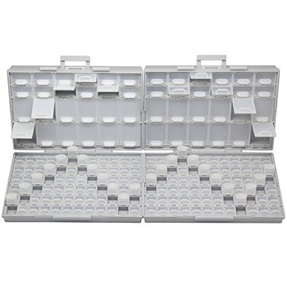 2 Aidetek BOXALL96 96 lids Enclosure SMD SMT Surface Mount Components Parts Box - style: 2BOXALL96