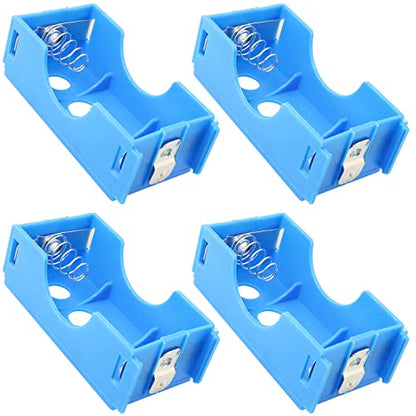 4pcs D-Cell Battery Holder 80x35mm D Size Battery Case Physical Electrical Experimental Equipment