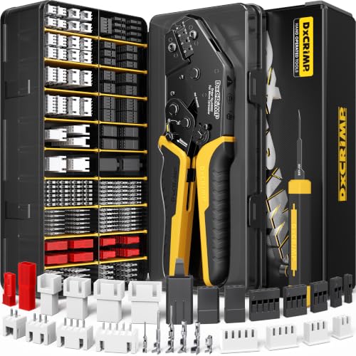 Crimping Tool Kit, 28 Types JST-XH 2.5mm & 2.54mm Dupont Connectors
