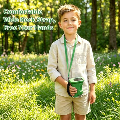 1000X Handheld Microscope for Kids,Mini Pocket Digital Microscope-Green - color: Green