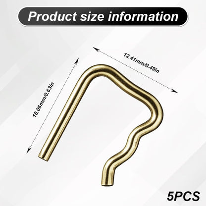 10 Car Fuel Injector Clips, Diesel Common Rail Fuel Injection Pipe Leak Proof Clips Suitable for Multiple Compatible Vehicle Models