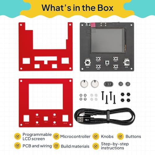 Tech-A-Sketch Electronics Kit - DIY STEM Drawing Kit Ages 8+