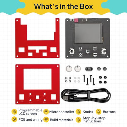 Tech-A-Sketch Electronics Kit - DIY STEM Drawing Kit Ages 8+