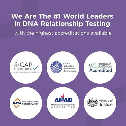 HomePaternity DNA Paternity Testing for Child and Father, FedEx Return, Over 99.99% Confidence, All Fees Included, Fast Results - size: FedEx Return