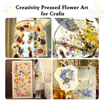 Aboofx Extra Large Flower Press Kit for Adults, 15"x 15" 6 Layers Wooden Flowers Pressing for DIY Easter Theme Pressed Flowers Art, Big Flower Preservation Kit for Frame Bookmark Resin Craft Projects - size: 15"x 15" 6 Layers