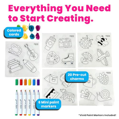 Ooly DIY Shrink Art Bracelet Kit, 30 Pc - Girl Scouts Officially Licensed - color: Girl Scouts Bracelet Kit