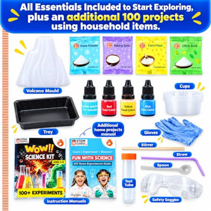 Butterfly EduFields Science Kits for Kids Ages 5-7 6-8 | 100+ Experiments - style: Science Kit For 4-8