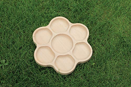 Yellow Door Natural Flower Tactile Tray, 6-Section