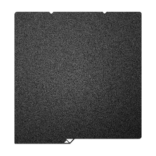 264X276mm Black PEI Build Plate for Kobra S1/Kobra X, Double Sided Textured PEI Platform Spring Steel Flexible Platform Heated Bed for Anycubic Kobra S1 Combo 3D Printer - size: 264x276MM